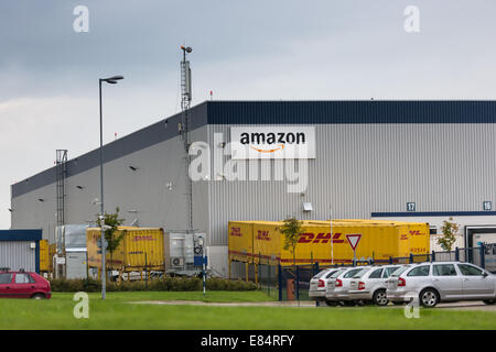 Amazon-Lager in Dobroviz, Tschechische republic,Amazon.com,Bohemia,CR,Dobrovíz,business Stockfoto