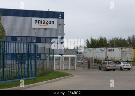 Amazon-Lager in Dobroviz, Tschechische republic,Amazon.com,Bohemia,CR,Dobrovíz,business Stockfoto