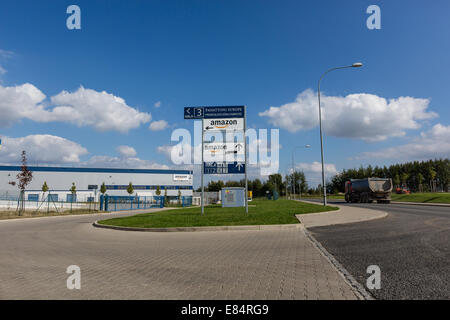 Amazon-Lager in Dobroviz, Tschechische republic,Amazon.com,Bohemia,CR,Dobrovíz,business Stockfoto