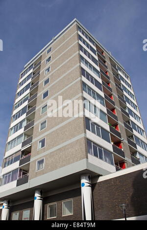 Arnhem, Niederlande - 28. September 2014: Wohnung in der Looierstraat in Arnheim Stockfoto