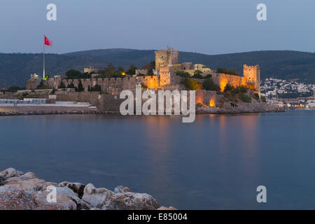 Burg von Bodrum aus Mugla, Türkei Stockfoto