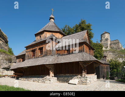 Heilig-Kreuz-Kirche in Kamyanets Podilsky Stockfoto