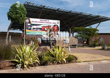 Das Nelson Mandela Museum in Qunu, Provinz Eastern Cape, Südafrika. Stockfoto