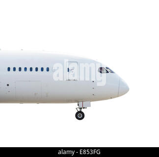 Airliner-Nase Stockfoto