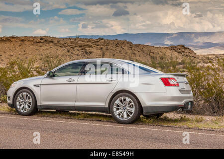 Taurus im Big Bend Nationalpark im September. Stockfoto