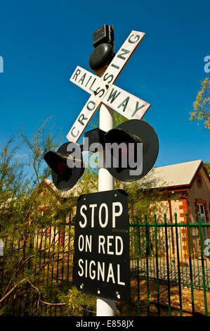 Alten Ghan Museumsbahn und Museum, Alice Springs, Northern Territory, Australien Stockfoto