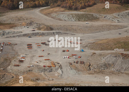 Mountaintop Removal appalachia Stockfoto