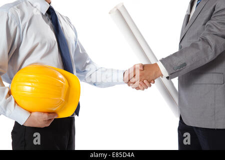 Zwei Ingenieure Stockfoto