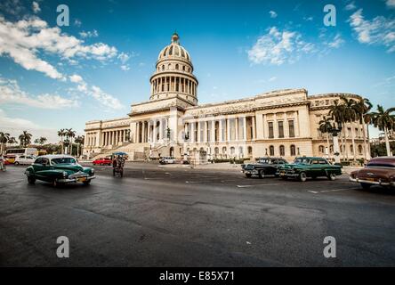 Havanna, Kuba - am 7. Juni. Kapital Gebäude von Kuba, 7. 2011. Stockfoto