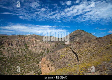 Gran Canaria, Caldera de Bandama, Blick über Stockfoto