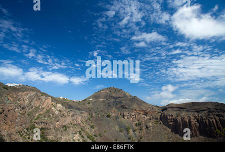 Gran Canaria, Caldera de Bandama, Blick über Stockfoto