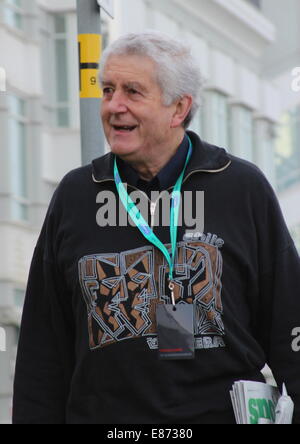 Der Waliser Arbeitskonferenz statt am Veranstaltungsort Cymru Featuring: Rhodri Morgan Where: Llandudno, Großbritannien: 29. März 2014 Stockfoto