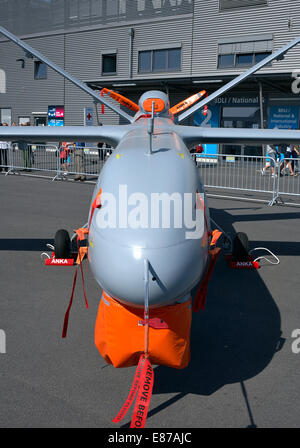 Schönefeld, Deutschland, Aufklaerungsdrohne des TAI auf der ILA 2014 Stockfoto