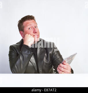 Neil Fox eine englische radio Moderator oder DJ auch bekannt als "Dr. Fox" und "Foxy". Stockfoto