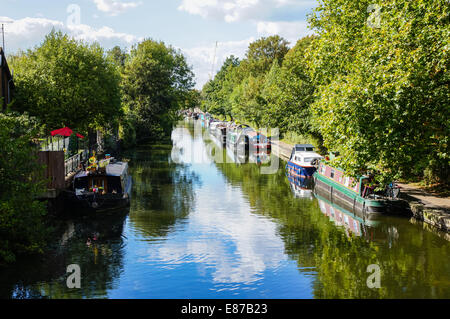 Regent's Canal, England Vereinigtes Königreich Großbritannien Stockfoto