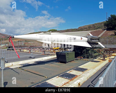 Nike Hercules Rakete, Marin Headlands California, USA Stockfoto