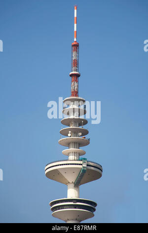 Fernsehturm Hamburg, Heinrich-Hertz-Turm, radio Fernmeldeturm, Hamburg, Deutschland Stockfoto