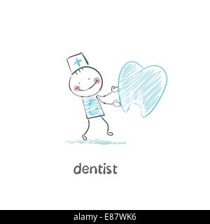 Zahnarzt Stock Vektor