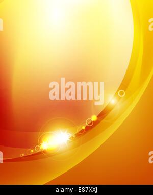 Glänzende Welle abstrakten Hintergrund Stock Vektor