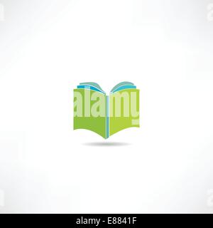 Buchen Sie Symbol Stock Vektor