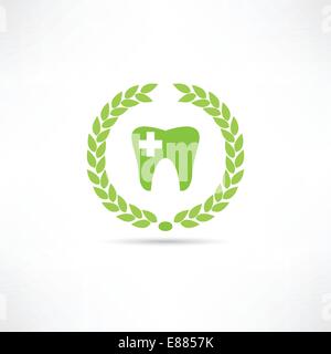 Zahn-Symbol Stock Vektor