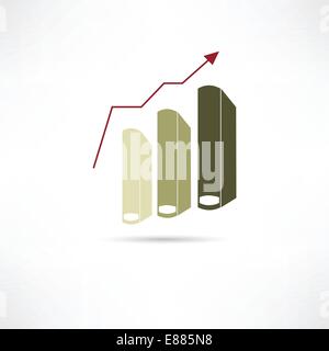 Bücher-Symbol Stock Vektor