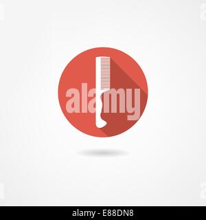 Kamm-Symbol Stock Vektor