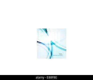 Blau leuchtende abstrakte bBlue glühende abstrakte backgroundackground Stock Vektor