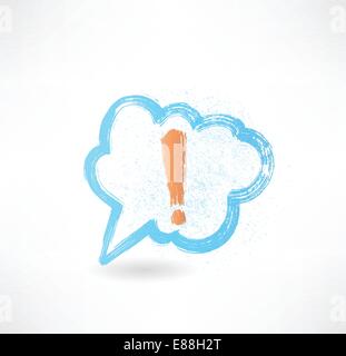 Ausrufezeichen-Symbol. Stock Vektor