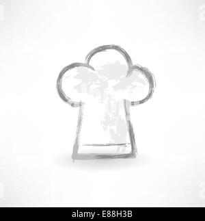 Koch-Mütze-Symbol Stock Vektor