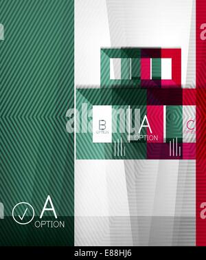 Infografik abstrakten Hintergrund. Für Business-Präsentation | Technologie | Web-design Stock Vektor