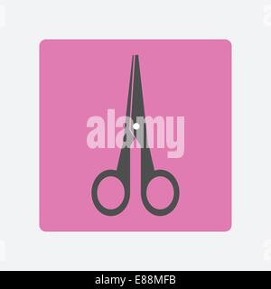 Scheren-Symbol Stock Vektor