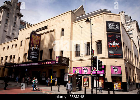 25.06.12 GV des Palace Theatre, Oxford Straße, Manchester. Stockfoto