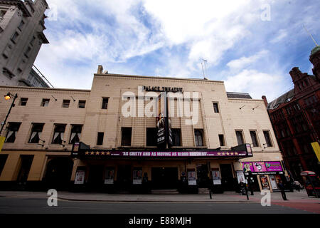 25.06.12 GV des Palace Theatre, Oxford Straße, Manchester. Stockfoto