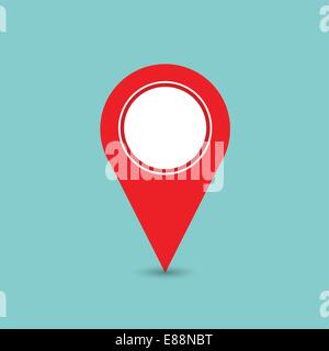 GPS-mark Stock Vektor