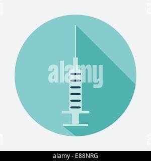 Spritze-Symbol Stock Vektor