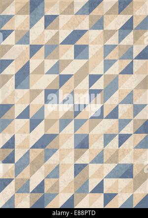 Abstraktes Vektor geometrischen Hintergrund mit Dreiecken Stock Vektor