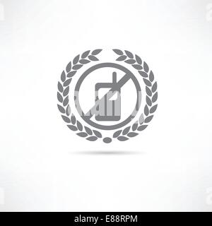 Telefon ist verboten Symbol Stock Vektor