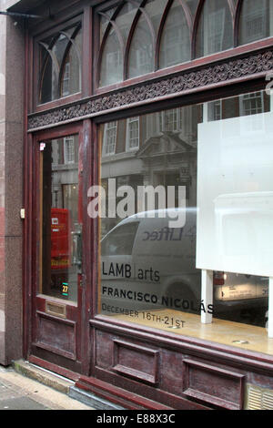 Lamm-Kunst-Galerie in der Cork Street in London, England, am Montag, 27. Januar 2014 Stockfoto