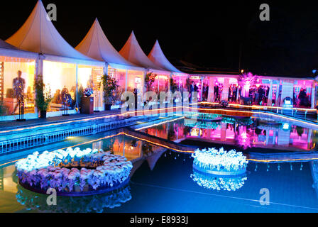 Zürich, Schweiz - 27. September 2014: Dior-Party-Atmosphäre bei 10. Zurich Film Festival/Picture-alliance Stockfoto