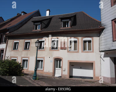 Rue De La Vieille Poste No 16, Sainte-Marie-Aux-Mines, Alsace Stockfoto