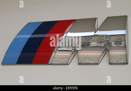 Berlin, Deutschland, Logo der BMW M GmbH Stockfoto