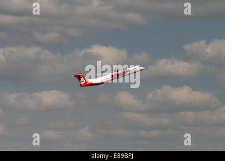 Berlin, Deutschland, Bombardier Dash 8Q-400 airberlin Stockfoto