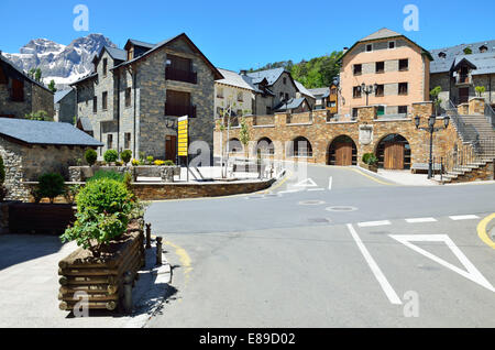 Spanische Mountain Resort Panticosa Stockfoto