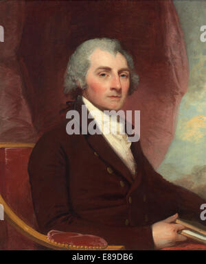 Gilbert Stuart (amerikanisch, 1755-1828), William Thornton, Öl 1804, auf Leinwand Stockfoto