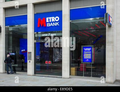 Metro-Bank, London Stockfoto