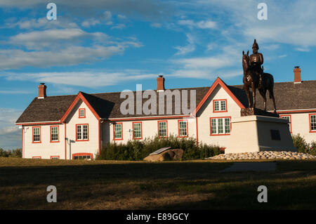 Elk203-6326 Kanada, Alberta, Calgary, Fort Calgary Stockfoto