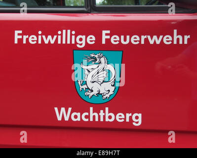 Freiwillige Feuerwehr Wachtberg, WAC-7-MTF, Grenzlandmeisterschaften 2014, Volkswagen, Bild 3 Stockfoto