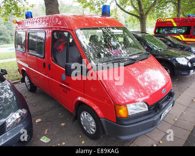 Ford, Feuerwehr SaarbrC3BCcken, Unit 15-18-1, Grenzlandmeisterschaften 2014, Bild 1 Stockfoto