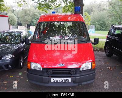 Ford, Feuerwehr SaarbrC3BCcken, Unit 15-18-1, Grenzlandmeisterschaften 2014, Bild 2 Stockfoto